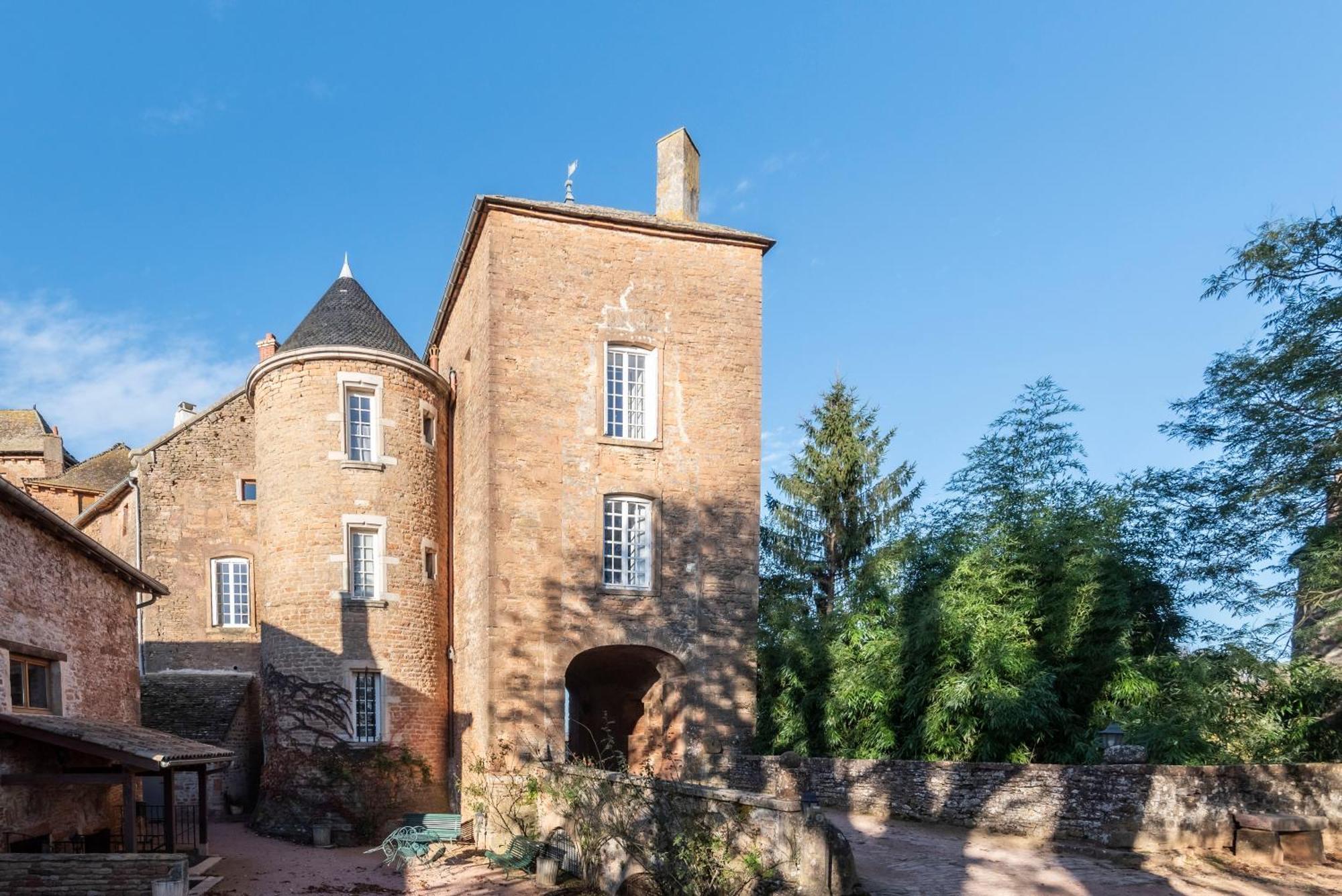Chateau De Salornay Hurigny Bagian luar foto